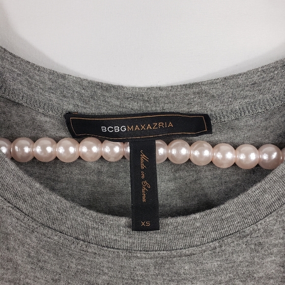 ⛔BCBGMaxazria Colorblock Jersey Mock Dress XS - Picture 4 of 8